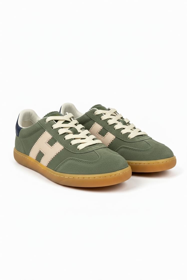 Hogan  Sneakers Militare/rosa - 5