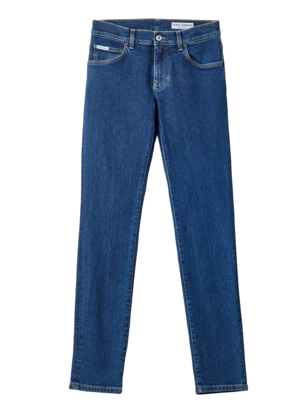 Dolce &amp; Gabbana Jeans Skinny Cinque Tasche in Blu - 6