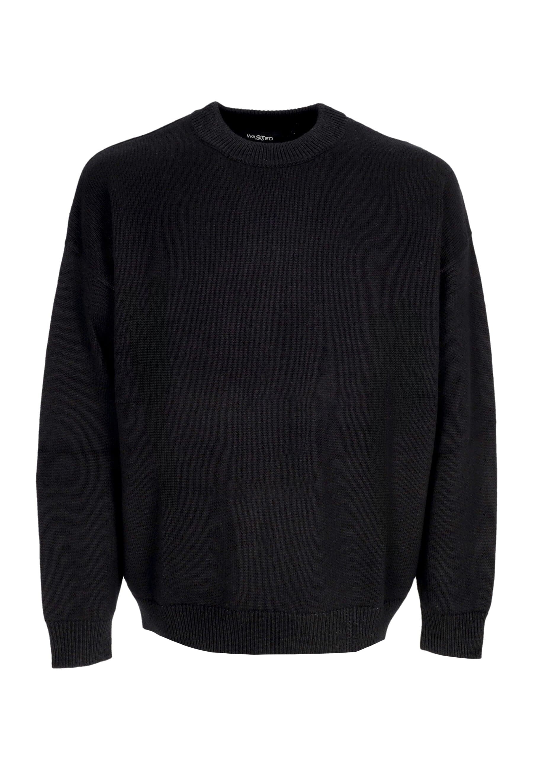 WASTED PARIS Maglione Uomo Bury Sweater Black - 3