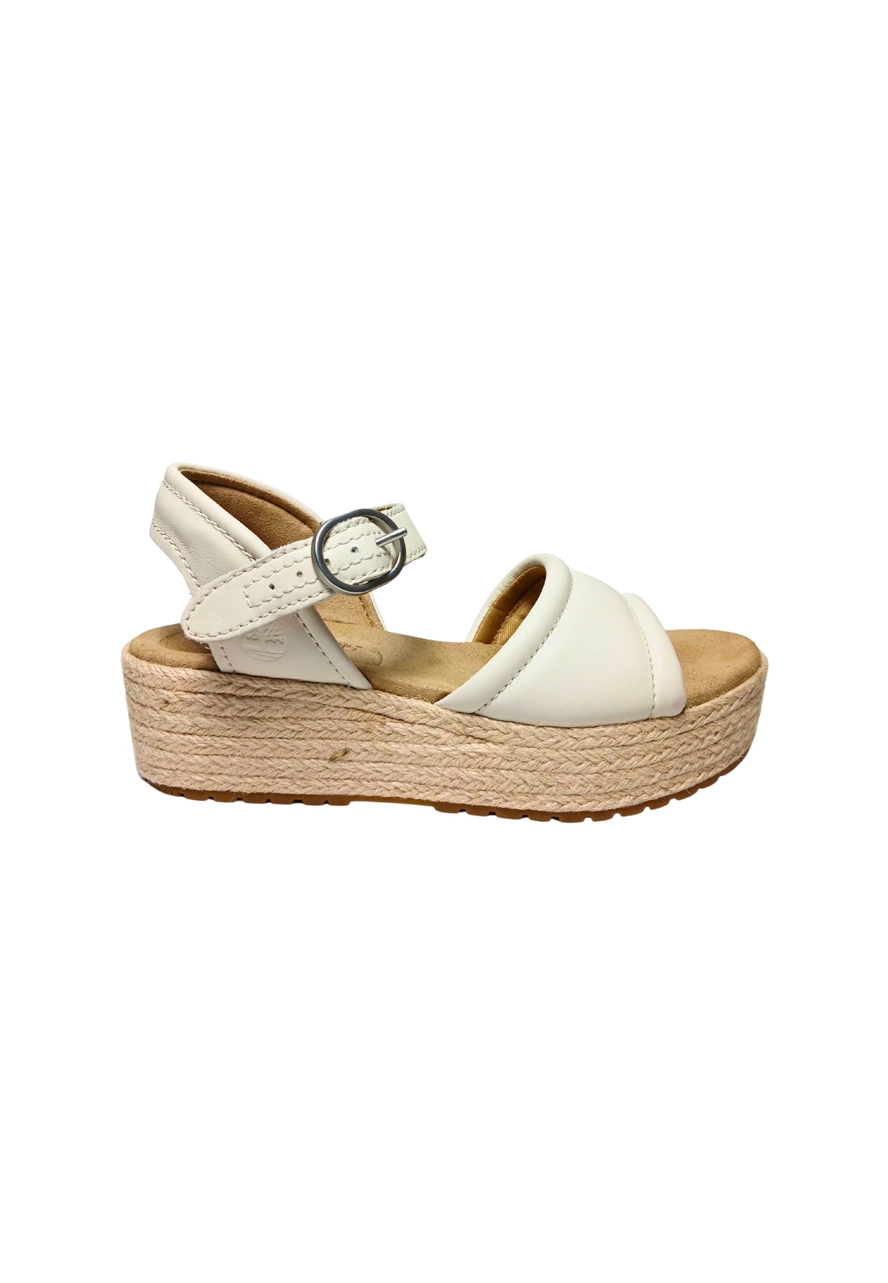 TIMBERLAND Scarpe Donna Timberland Santorini Sun Backstrap Sandal Natural Full Grain - 6