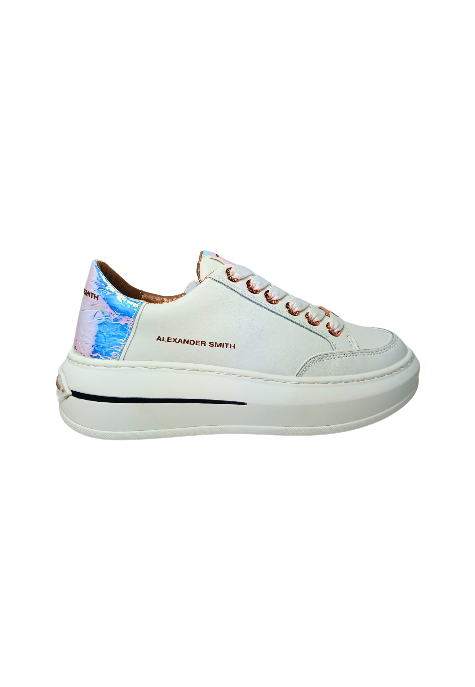 ALEXANDER SMITH Scarpe Donna Alexander Smith Sneakers Lancaster Woman, color White Iride - 6