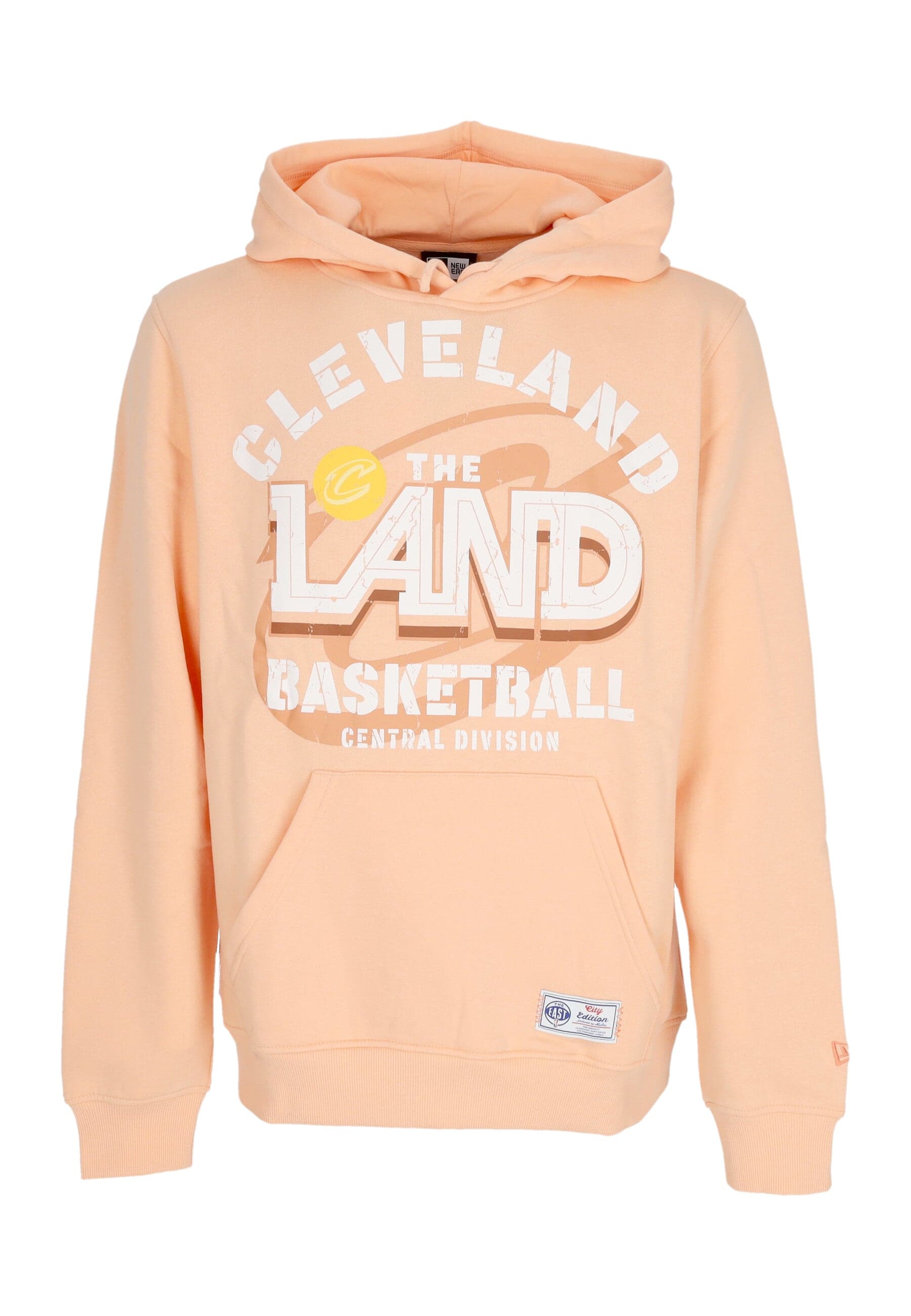 NEW ERA Felpa Cappuccio Uomo Nba Ce Hoodie Clecav Original Team Colors - 3