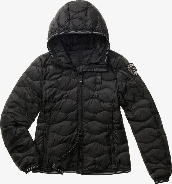 Blauer Piumino Donna con Cappuccio Camelia Nero– Giubbino leggero mezza stagione 26SBLDC03169 in Giacche Broadway Red - Barletta, commercioVirtuoso.it