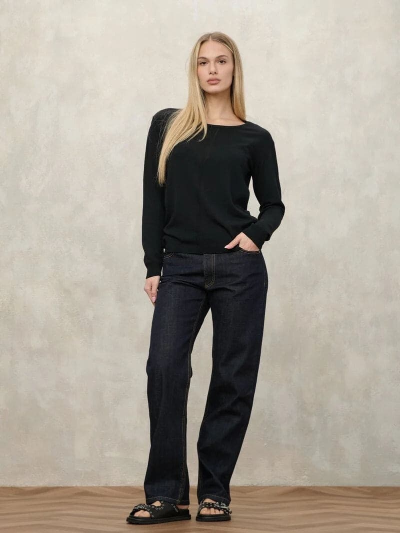 Blauer maglia donna girocollo leggera manica lunga Harmon 26SBLDM01488 in Maglie termiche Broadway Red - Barletta, commercioVirtuoso.it