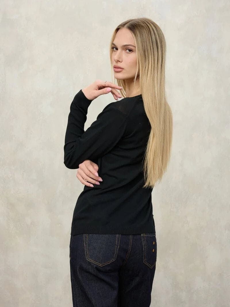 Blauer maglia donna girocollo leggera manica lunga Harmon 26SBLDM01488 in Maglie termiche Broadway Red - Barletta, commercioVirtuoso.it
