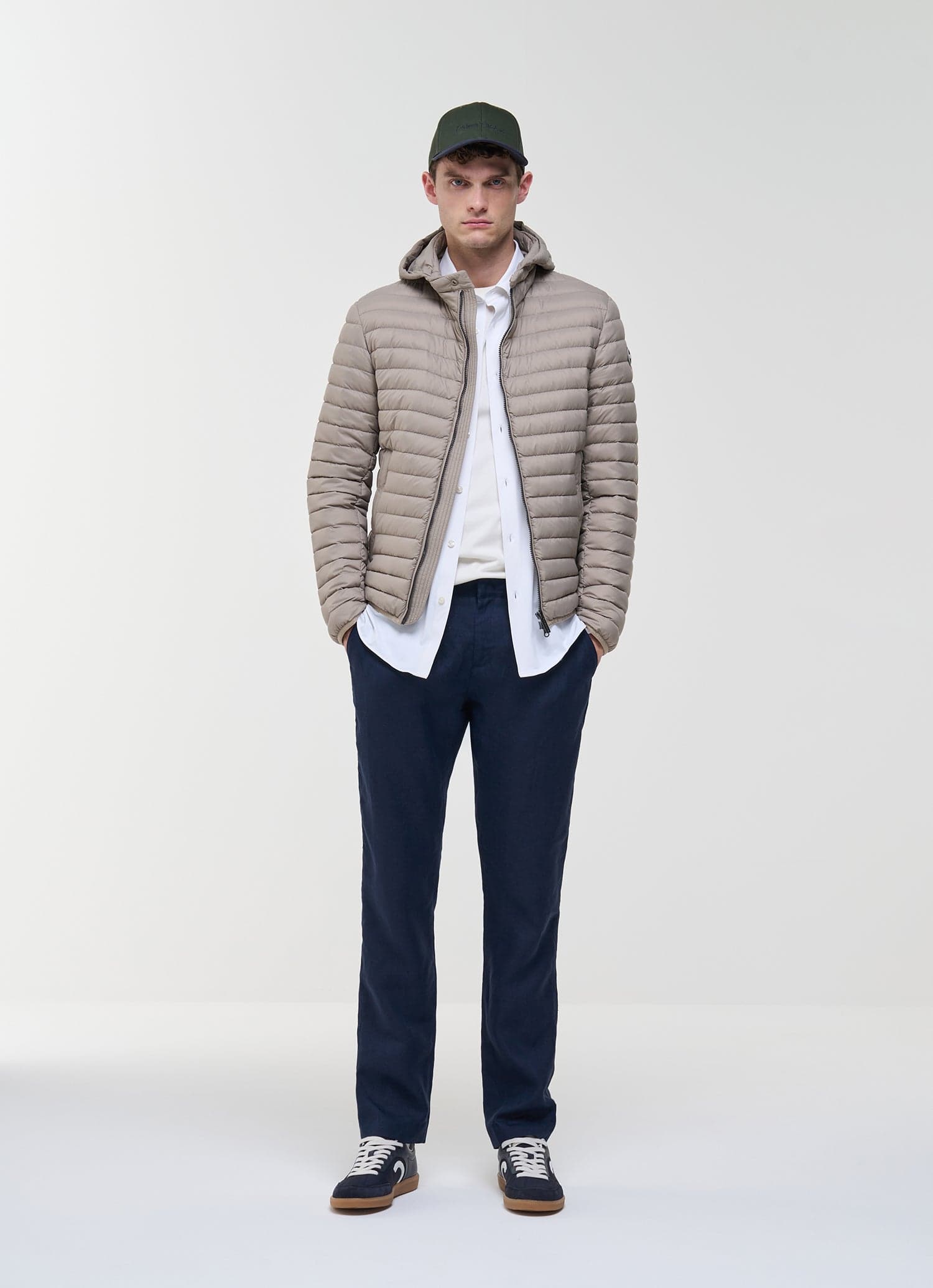 Colmar Piumino Uomo 100 Grammi Beige con Cappuccio 1245 in Giacche Broadway Red - Barletta, commercioVirtuoso.it