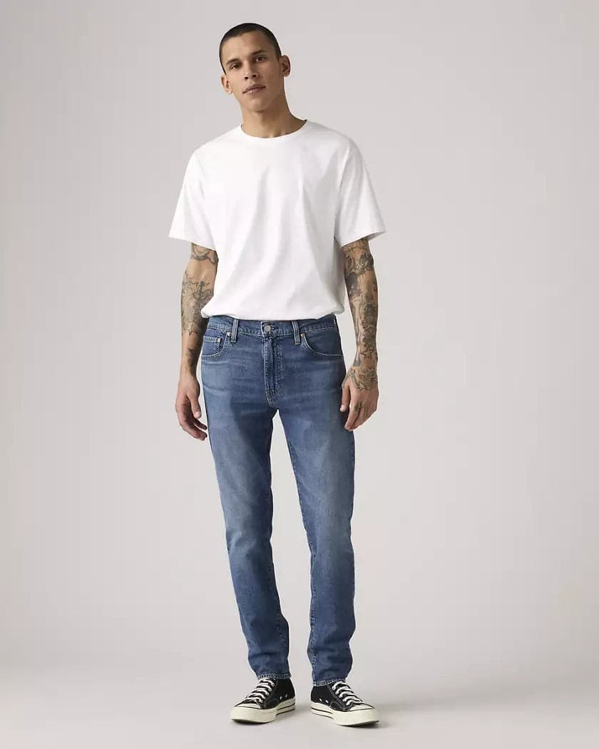 Levi's 512™ Slim Taper Jeans Uomo Blu Stretch Rainy Afternoon 288331456 in Jeans Broadway Red - Barletta, commercioVirtuoso.it