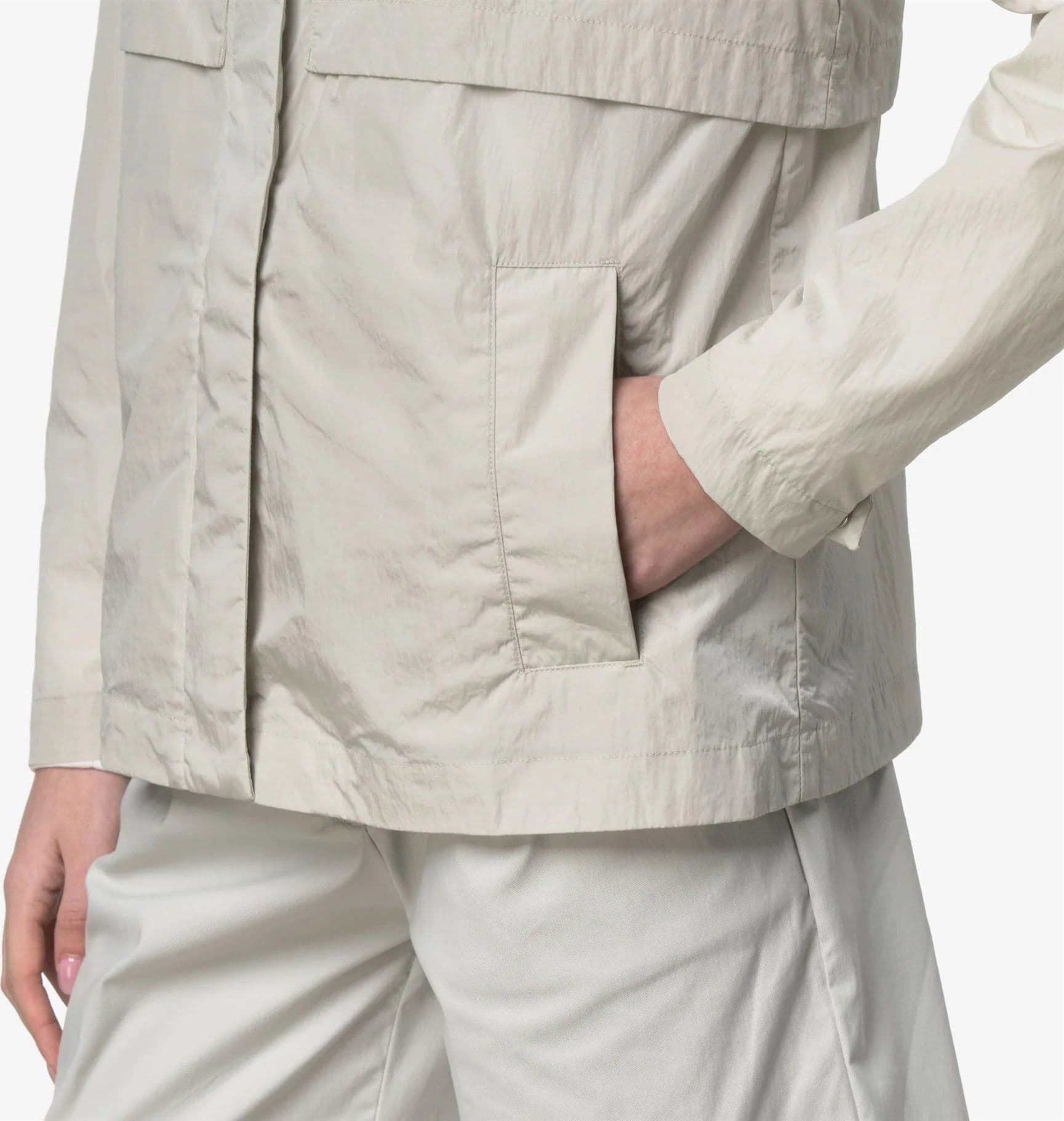 K-Way Sophile Giacca Antipioggia Donna Lucida Media Lunghezza Primavera Estate Beige K71432W_634 in Autocategorizzazione Broadway Red - Barletta, commercioVirtuoso.it