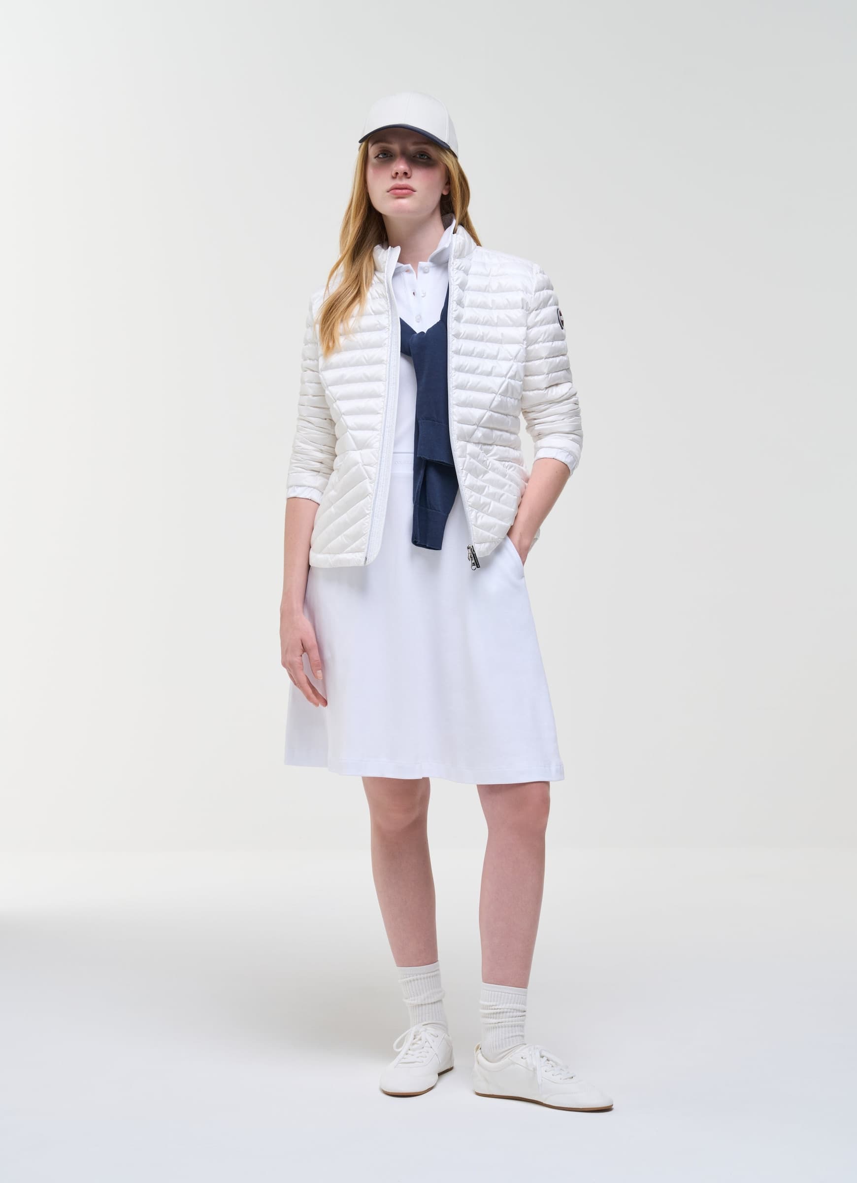 Colmar Piumino Donna 100 Grammi 2214 Bianco in Giacche Broadway Red - Barletta, commercioVirtuoso.it