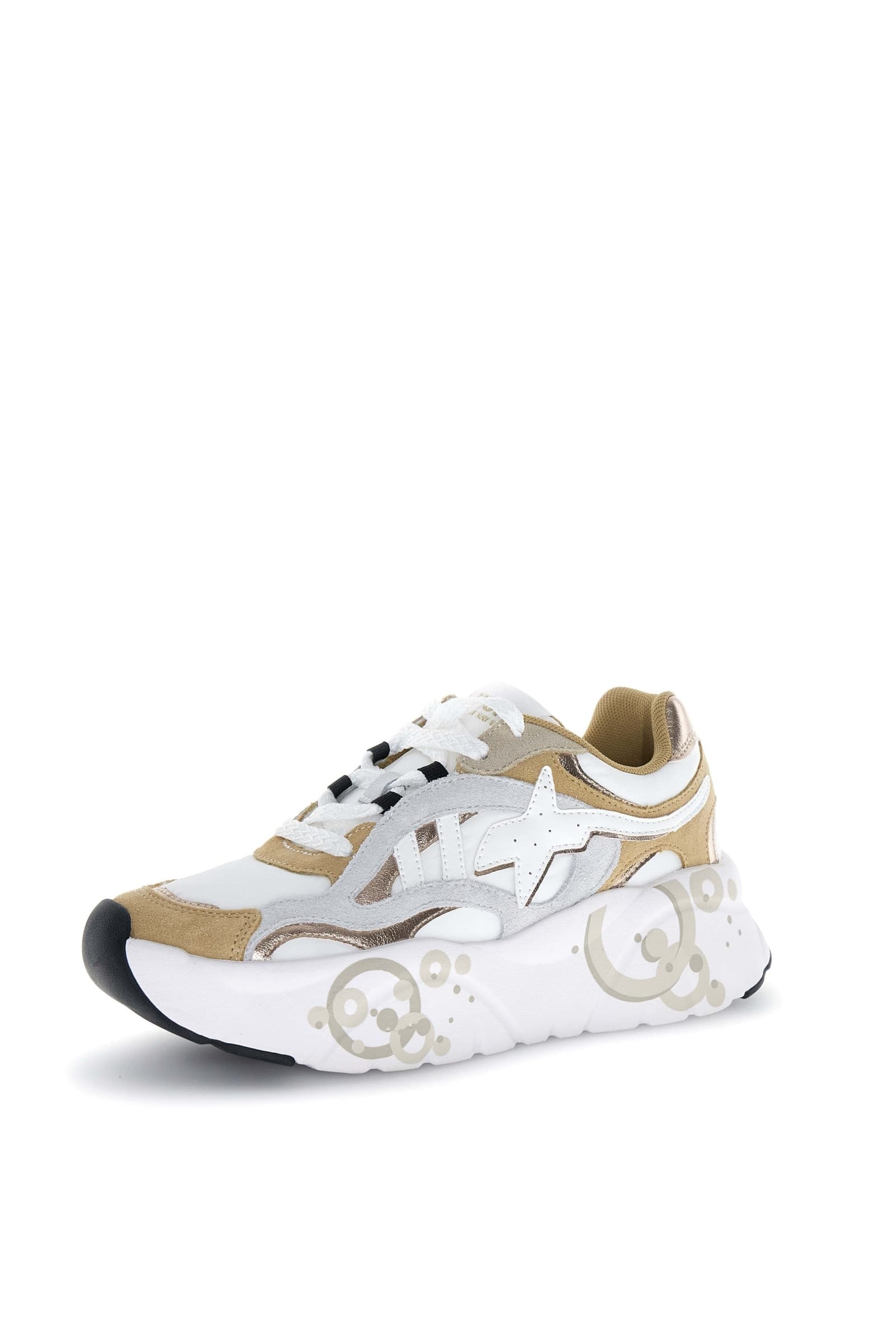 W6YZ Sneaker scarpa Donna IDA – Taupe / White 2019831012D54 in Sneaker casual Broadway Red - Barletta, commercioVirtuoso.it