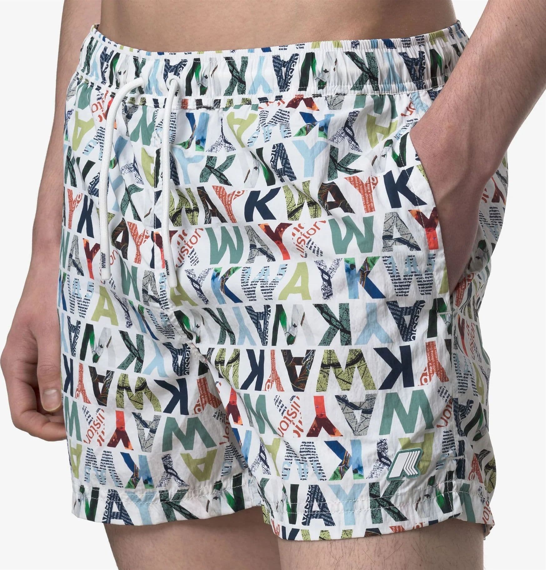 K-way Costume uomo Hazel boxer corto K2158GW C12 in Pantaloncini e calzoncini Broadway Red - Barletta, commercioVirtuoso.it