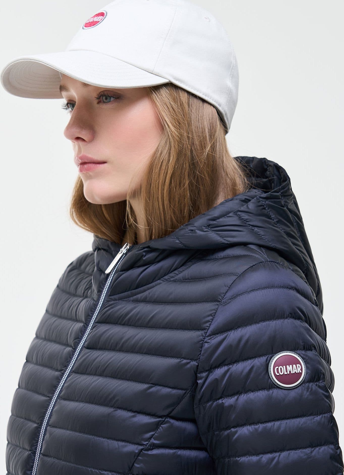 Colmar Cappa Donna 100 Grammi 2172 Blu Navy con Cappuccio in Giacche Broadway Red - Barletta, commercioVirtuoso.it
