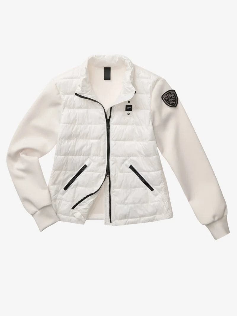 Blauer Giubbino Donna maniche scuba mod. Haskel 26SBLDC02206 in Giacche Broadway Red - Barletta, commercioVirtuoso.it