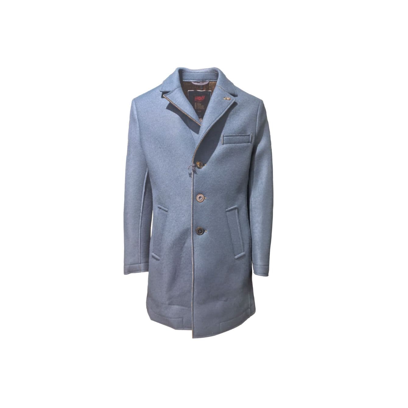 BOB Bob - Cappotto Monopetto Antracite A23ANDY400 T400 - 4