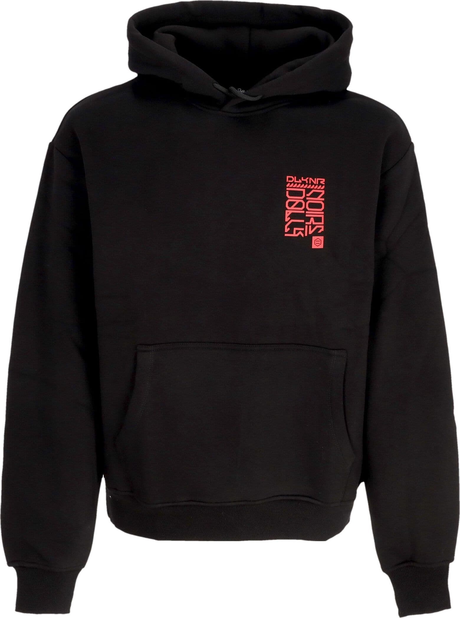 DOLLY NOIRE Felpa Cappuccio Uomo Metal Gheisha Hoodie Black - 3