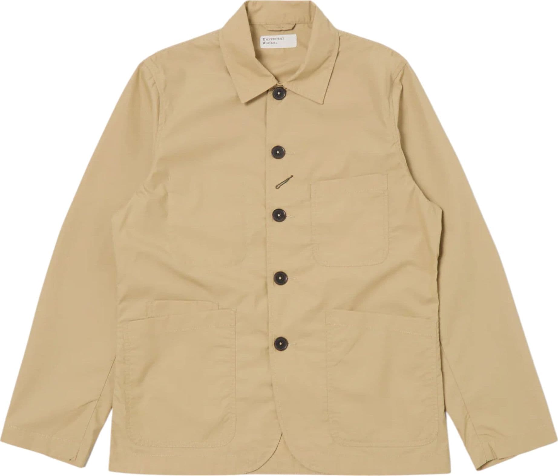 UNIVERSAL WORKS giacca universal works bakers c jacket - sand – BEIGE