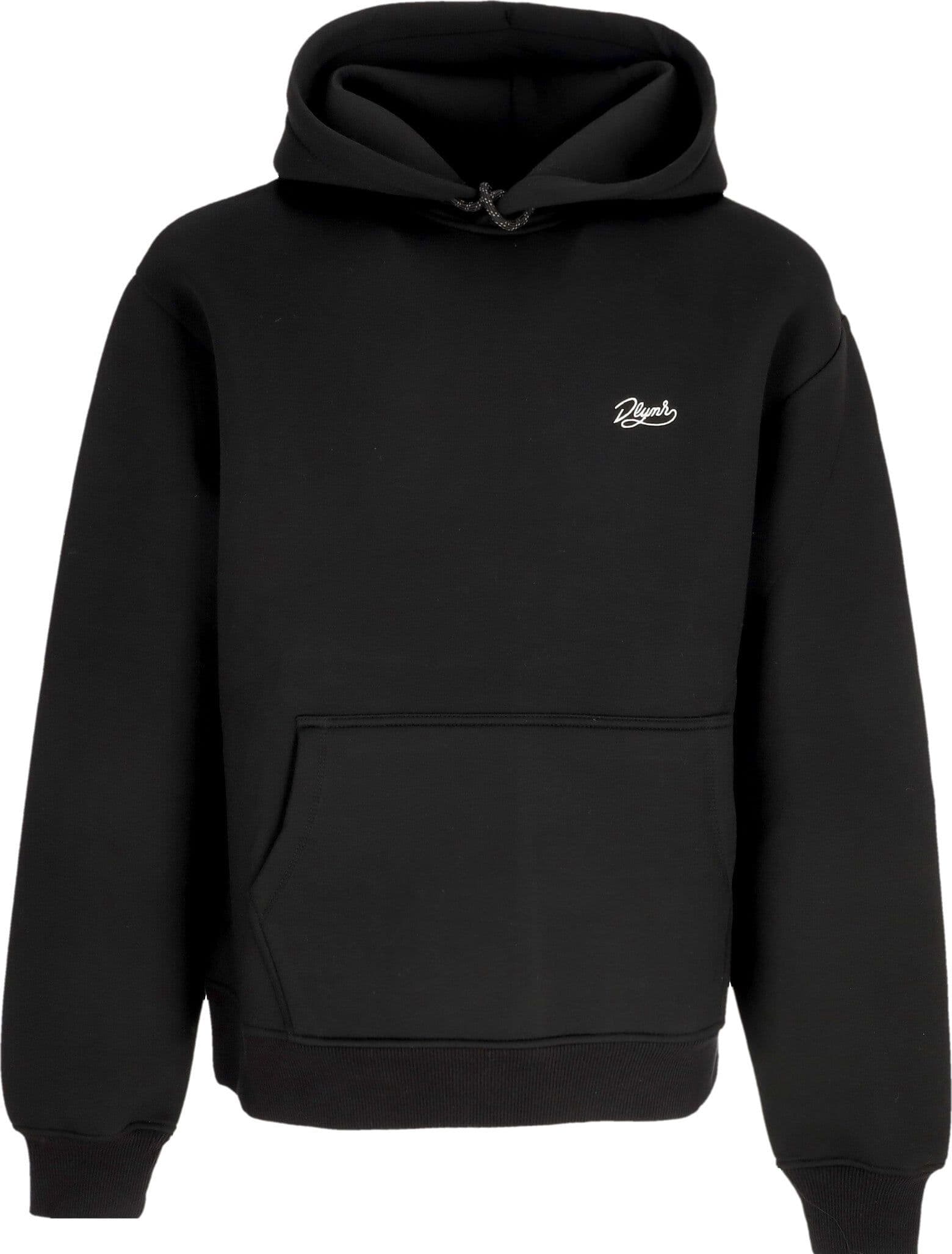 DOLLY NOIRE Felpa Cappuccio Uomo Scuba Hoodie Black - 3