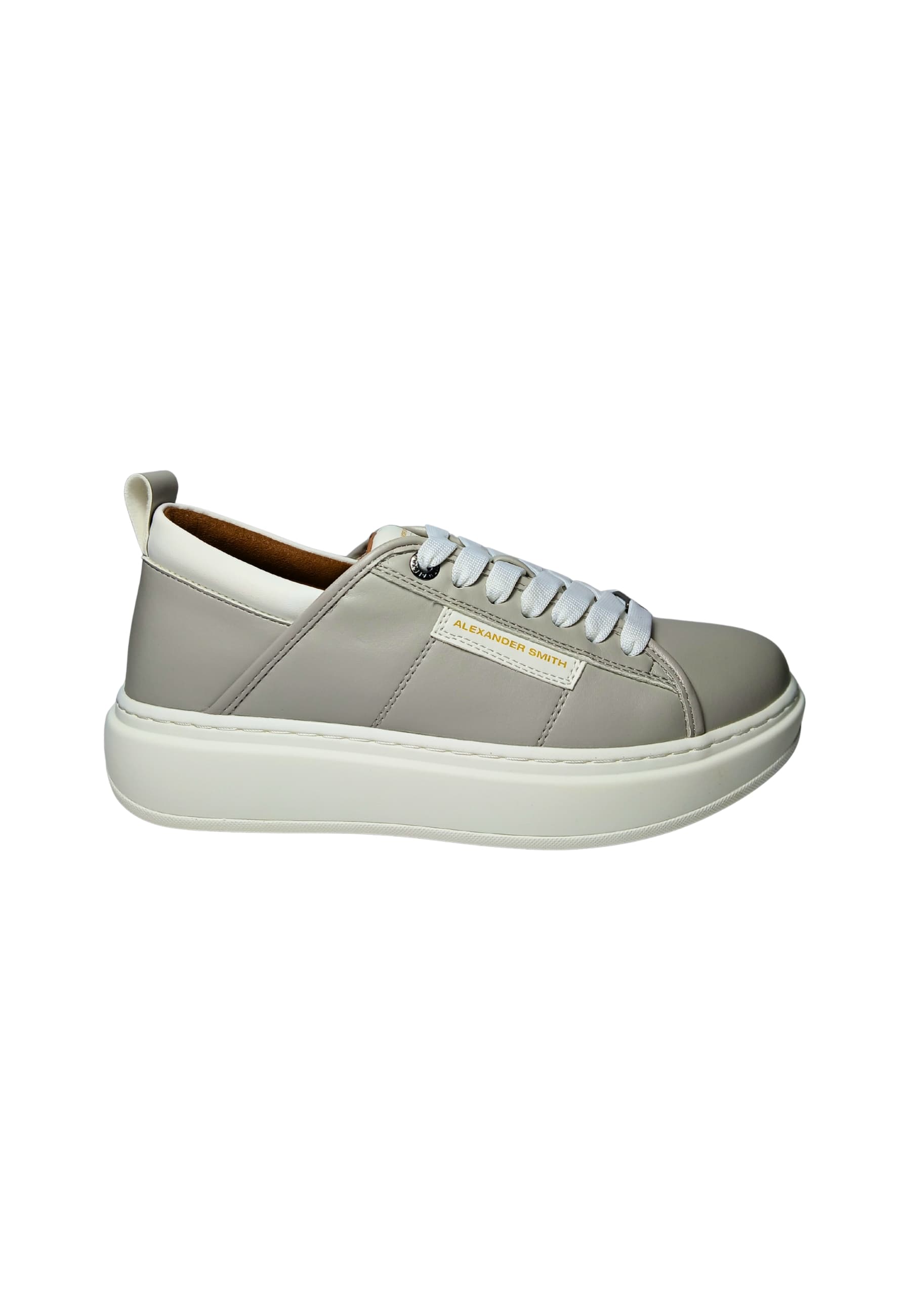 ALEXANDER SMITH Scarpe Uomo Alexander Smith Eco-Wembley Man Light Grey White - 6