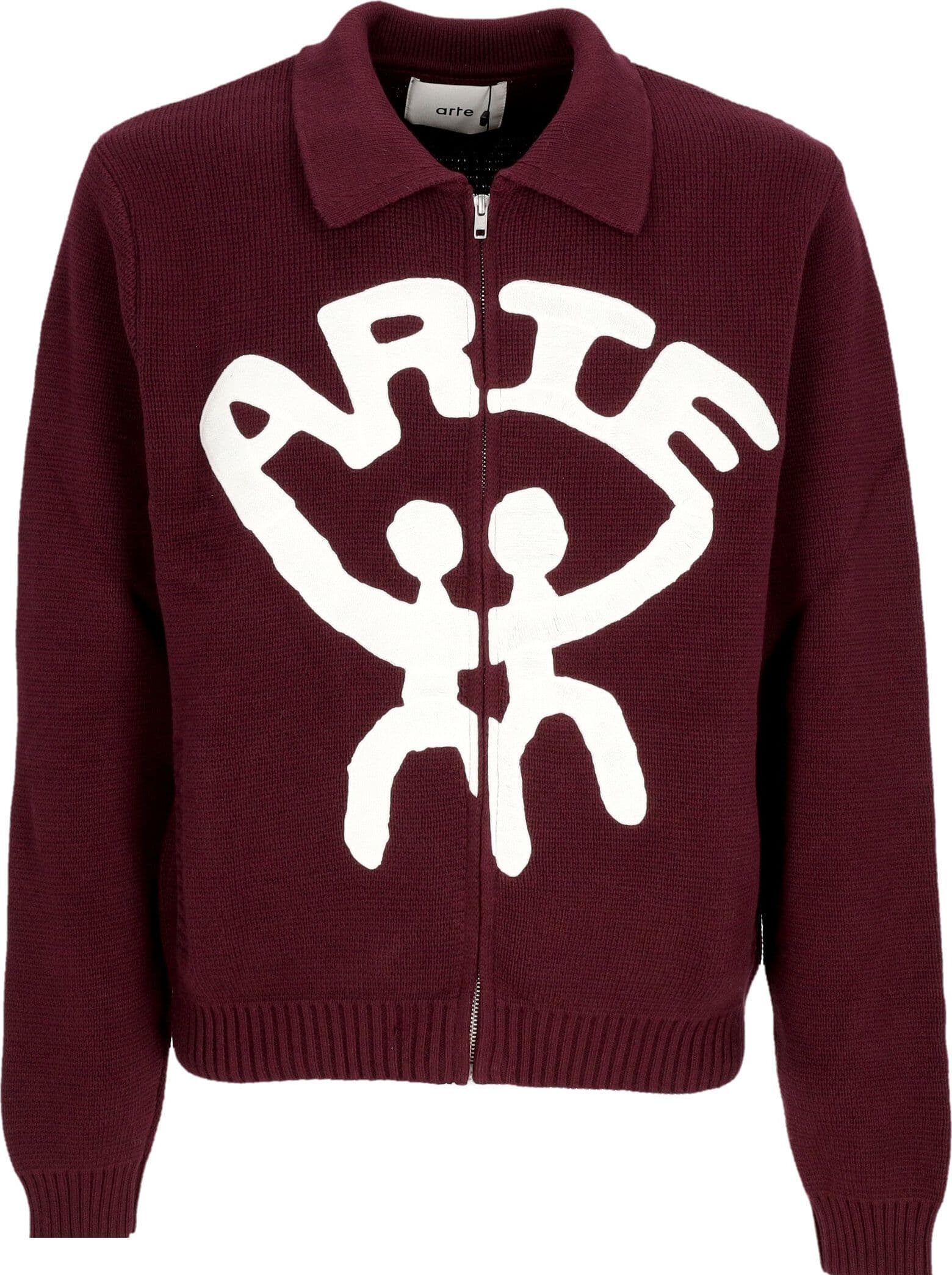 ARTE Cardigan Uomo All Together Cardigan Bordeaux - 4