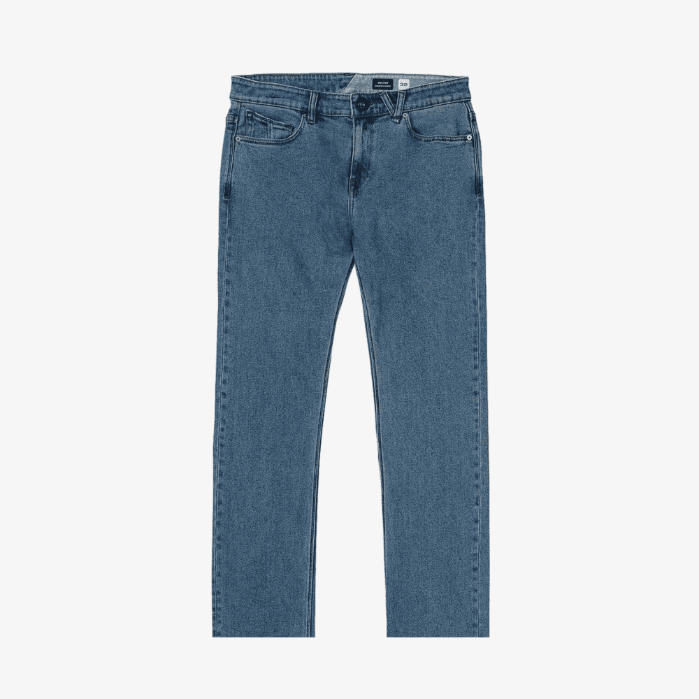Pantalone Volcom Solver Washed Blue - 4