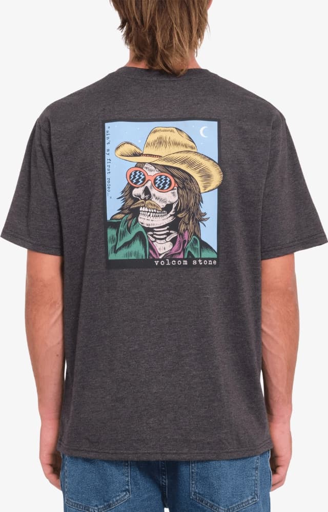 T-Shirt Volcom Scowboy Black - 3
