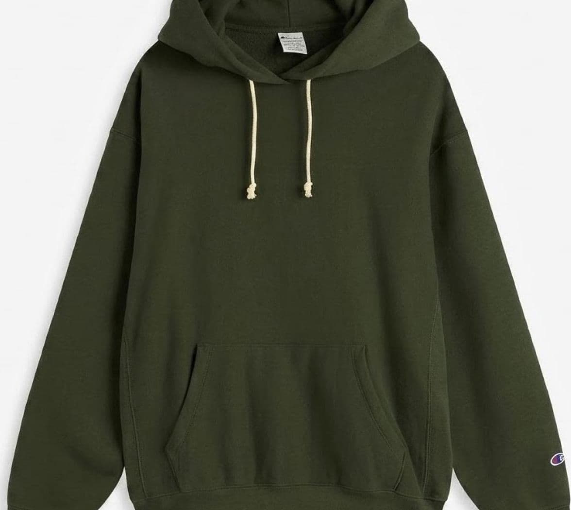 CHAMPION Hooded Sweatshirt – GREEN