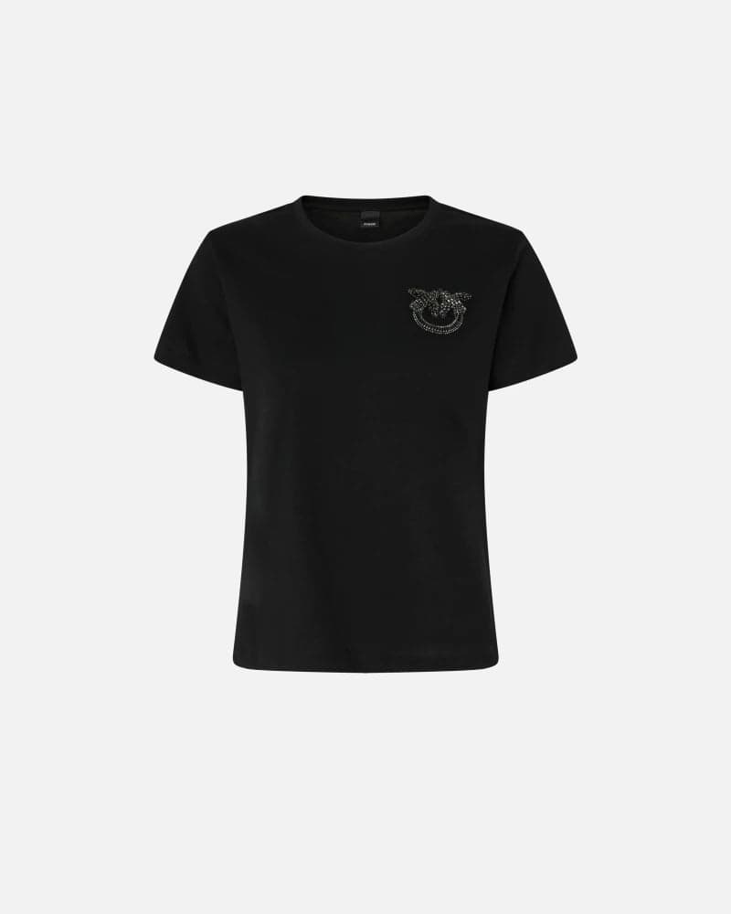 Pinko   NAMBRONE T-SHIRT JERSEY RICAMO FW25 - 5