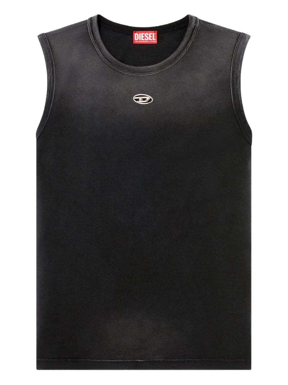 DIESEL Diesel - T-Shirt Nera da Uomo - 5