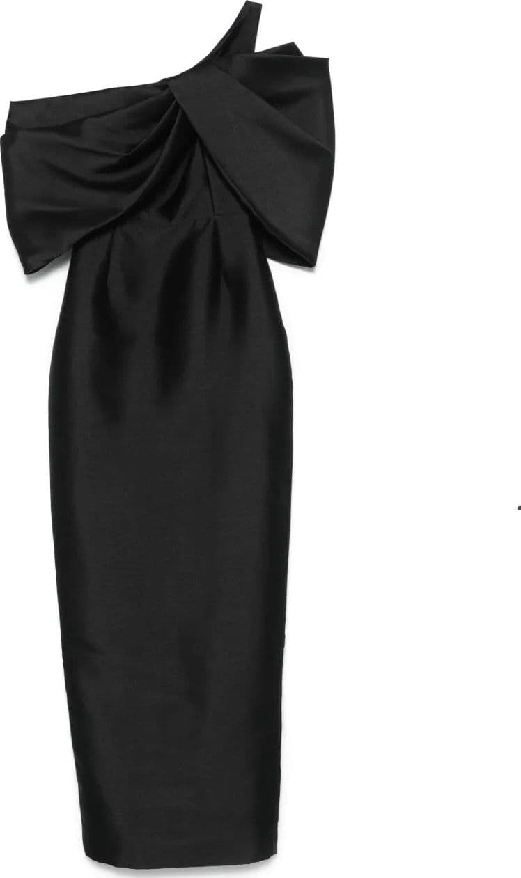 SOLACE LONDON Solace London - Vestito Maxi Dress Davina Nero da Donna - 6