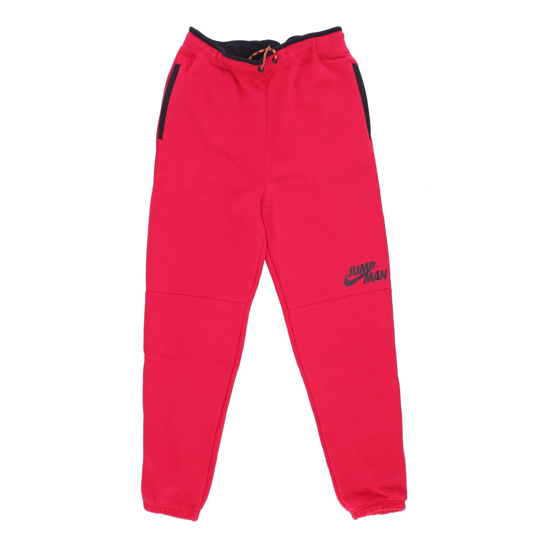 JORDAN Pantalone Tuta Felpato Uomo Jumpman Fleece Pant Mystic Hibiscus/black - 4