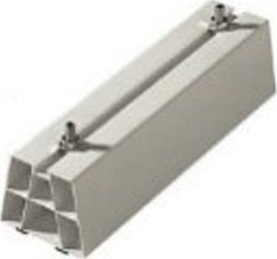 SUPPORTO A PAVIMENTO: L 450MM