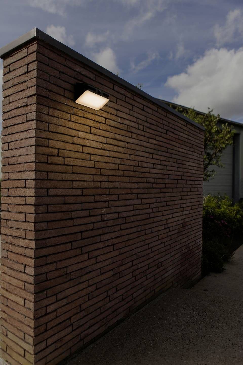 Applique solare con LED integrato - motion detection sensor 4000K - AERO - 2