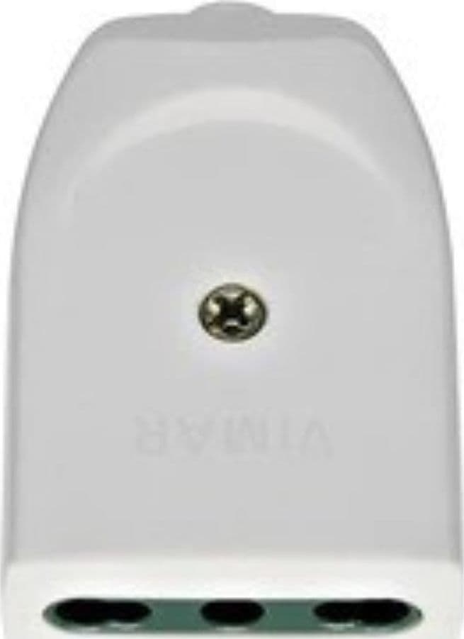 SPINA 2P+T 16A P17/11 ASSIALE BIANCO