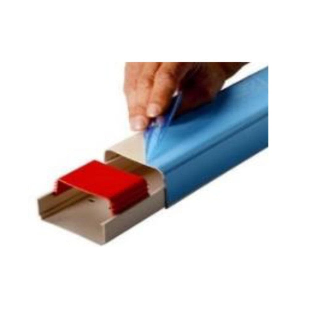 CANALINA CLIM PVC RAL9001 2M -80(L)X60(A) - prezzo al metro