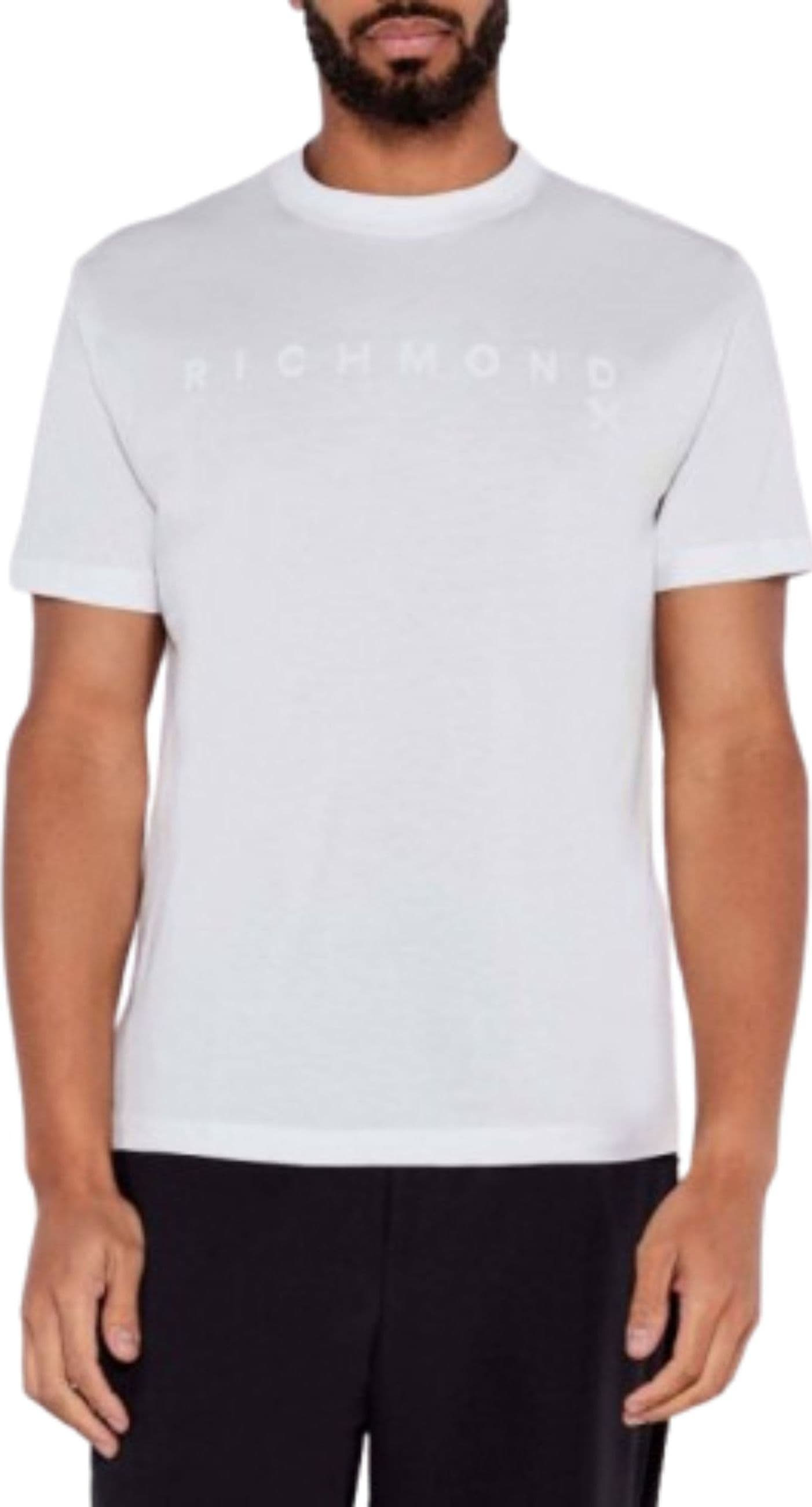 John  Richmond  T-SHIRT T-SHIRT PATUM – BIANCO