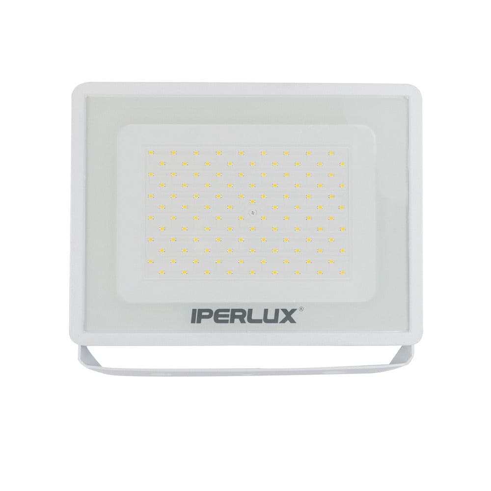 IPERLUX LED PROIETTORE EXTRA SLIM BIANCO IP65 100W 3000K