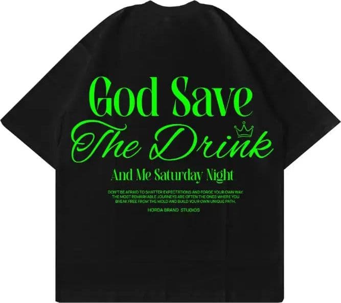 T-Shirt Nera 100% Cotone Made in Italy Save Me in T-shirt HORDA BRAND - Foiano Della Chiana, commercioVirtuoso.it