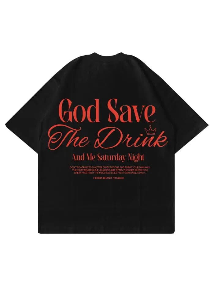 T-Shirt Nera 100% Cotone Made in Italy Save Me - 10