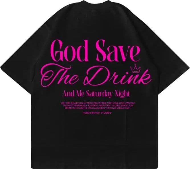 T-Shirt Nera 100% Cotone Made in Italy Save Me in T-shirt HORDA BRAND - Foiano Della Chiana, commercioVirtuoso.it