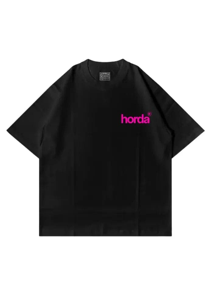 T-Shirt Nera 100% Cotone Made in Italy Save Me in T-shirt HORDA BRAND - Foiano Della Chiana, commercioVirtuoso.it