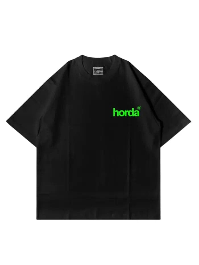 T-Shirt Nera 100% Cotone Made in Italy Save Me in T-shirt HORDA BRAND - Foiano Della Chiana, commercioVirtuoso.it