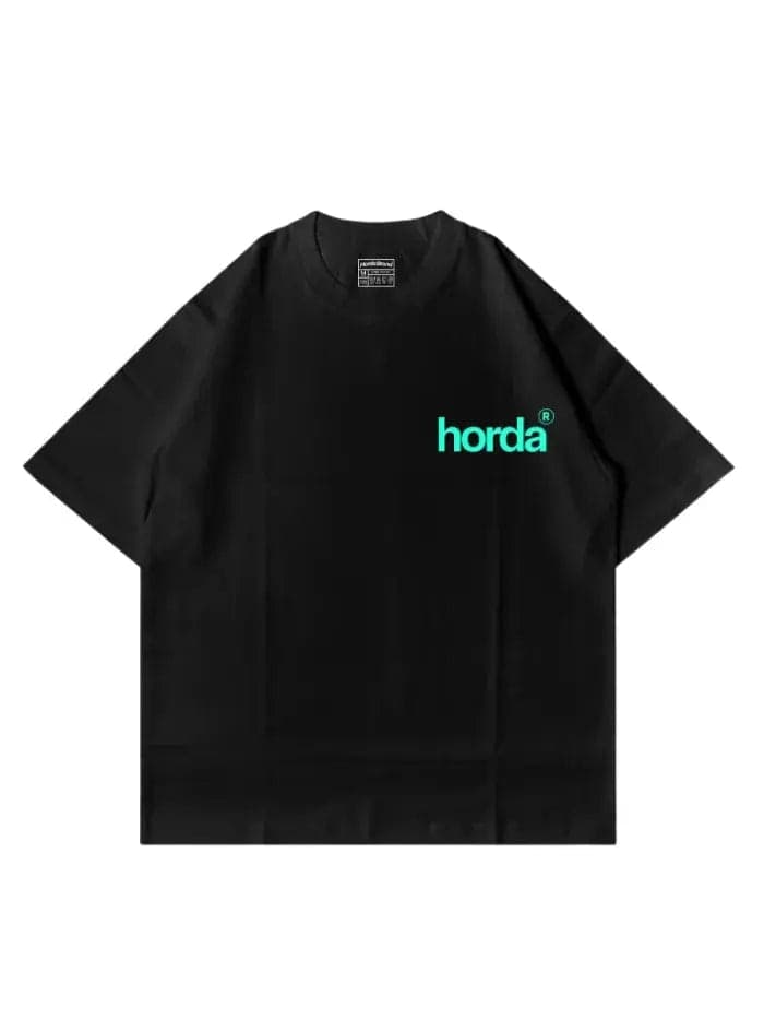 T-Shirt Nera 100% Cotone Made in Italy Save Me in T-shirt HORDA BRAND - Foiano Della Chiana, commercioVirtuoso.it