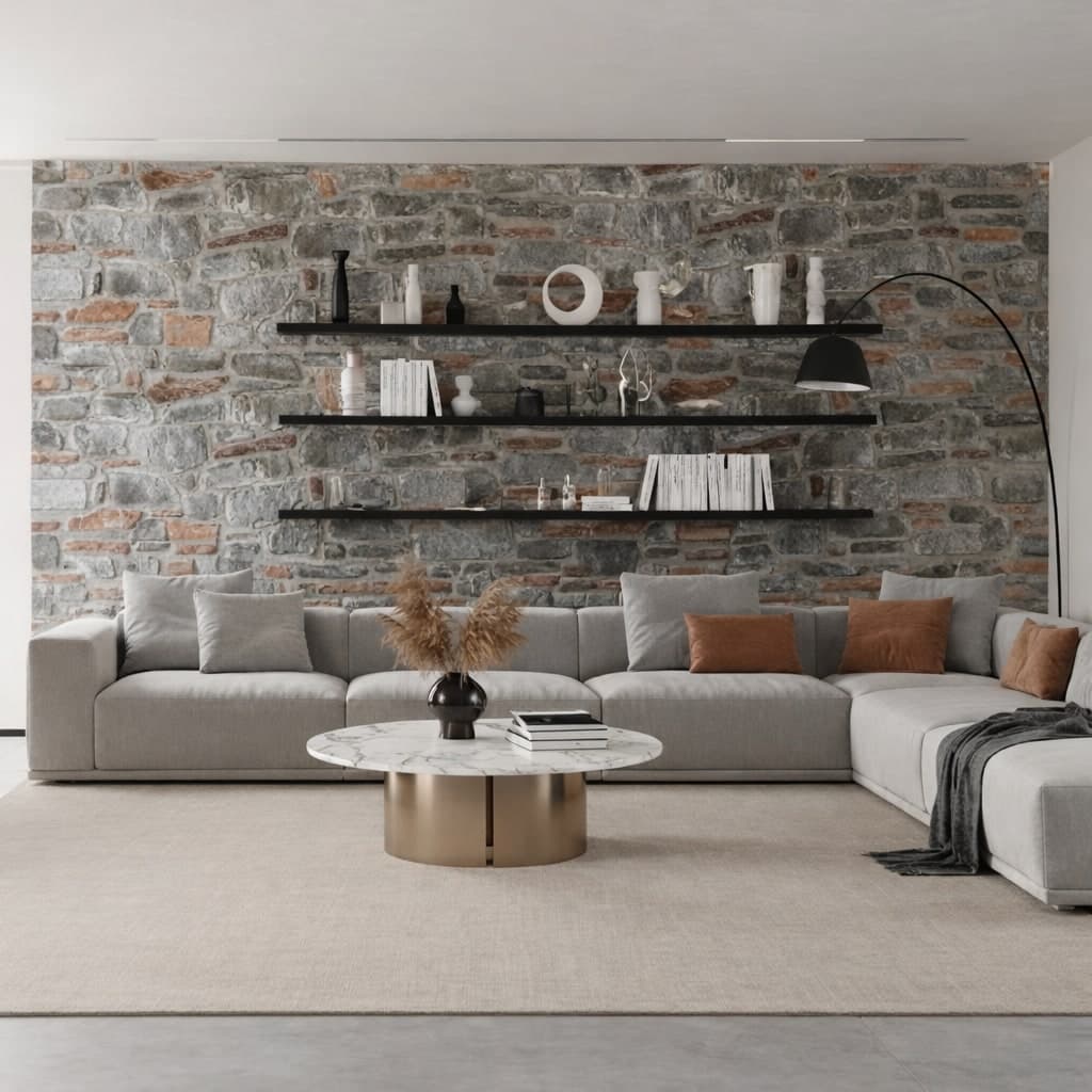 CAPPOTTO esterno - interno isolante in STYROFOAM 3D spess. 3cm (120x50cm) con resine e malta Pietra Residence in Pannelli a muro 3D Eternal Parquet - Ariano Irpino, commercioVirtuoso.it