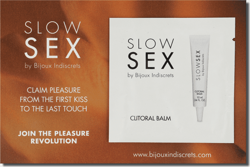 Balsamo Stimolante Per Il Clitoride 2ML SLOW SEX BIJOUX