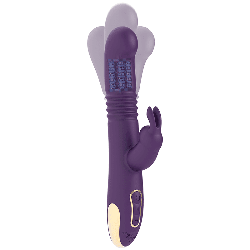 TREASURE - BASTIAN RABBIT UP & DOWN, ROTATORE E VIBRATORE COMPATIBILE CON LA TECNOLOGIA WIRELESS WATCHME in prodotto Desideria Shop - Latina, commercioVirtuoso.it