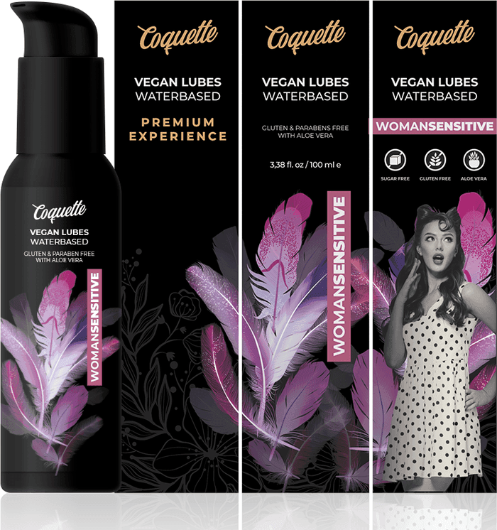 Lubrificante 100ML COQUETTE CHIC DESIRE Premium experience  Vegan WOMAN Sensitive - 2