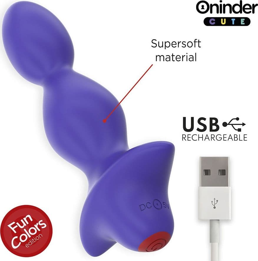ONINDER CUTE - DILATATORE ANALE VIBRANTE LOVE BUTT - APP GRATUITA IN TUTTO IL MONDO in Vibratori anali e per perineo Desideria Shop - Latina, commercioVirtuoso.it