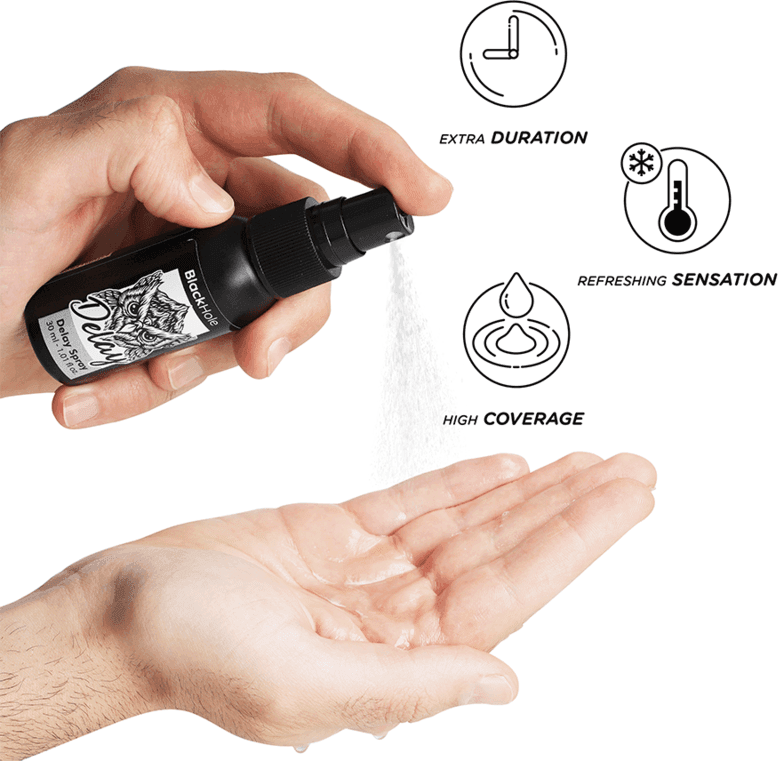 BLACK HOLE - SPRAY RITARDANTE STUDY FORTE 30 ML in Prodotti per virilità e ritardanti Desideria Shop - Latina, commercioVirtuoso.it