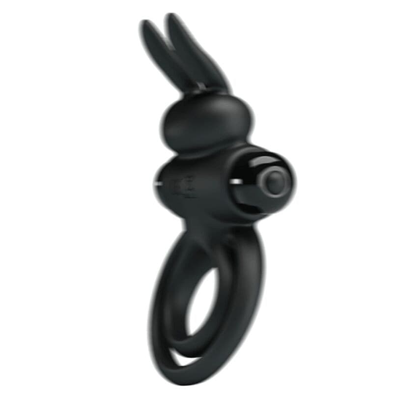 PRETTY LOVE - ANELLO VIBRATOR III RABBIT PER PENE NERO in prodotto Desideria Shop - Latina, commercioVirtuoso.it