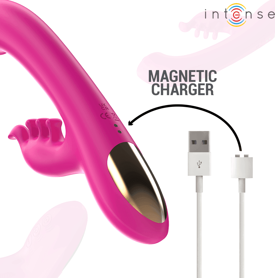 INTENSE - CHRISTINA VIBRATORE MULTIFUNZIONE RABBIT 22,5 CM ROSA in Vibratori Rabbit Desideria Shop - Latina, commercioVirtuoso.it